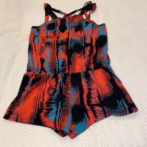 Romper with Criss/Cross Straps